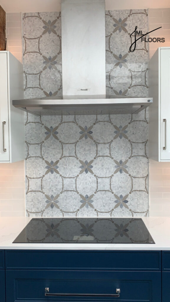 Tile Behind Range - Cape Cod